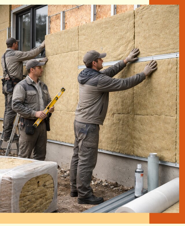 Утепление дома из SIP панелей в Ачинске от 6281 руб./м² под ключ | ТепломастерЧнс