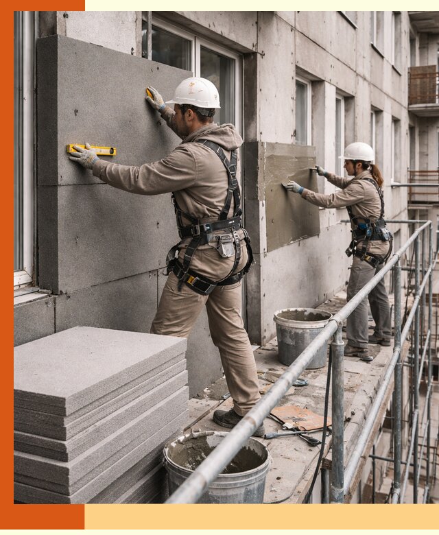 Утепление квартиры снаружи под ключ в Ачинске