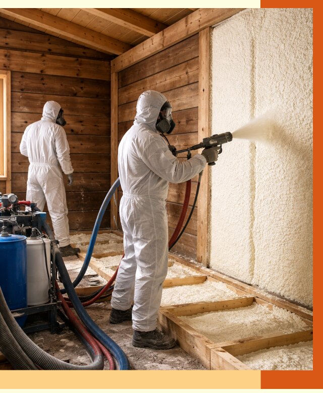 Утепление бани ппу в Ачинске под ключ от 4255 руб./м2 | ТепломастерЧнс - напыление и монтаж ппу