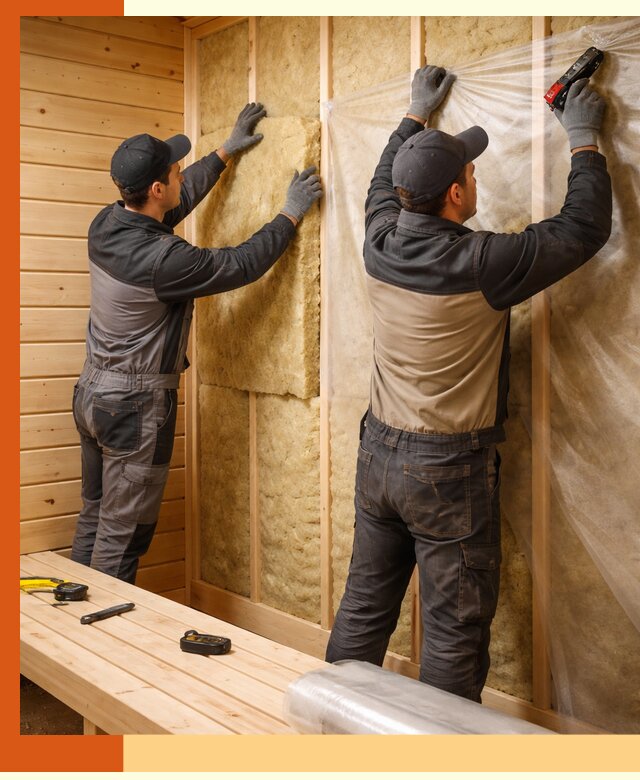 Профессиональное утепление сауны в Ачинске с гарантиями качества