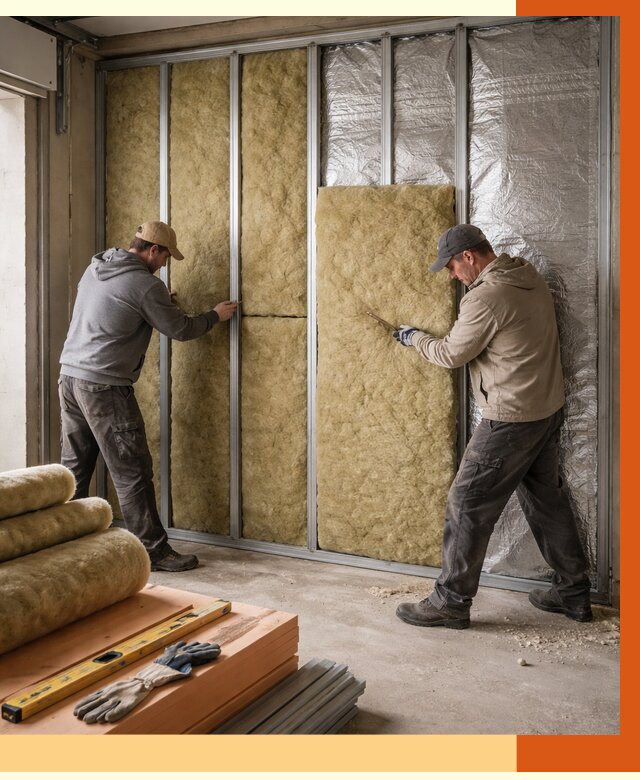 Утепление гаража изнутри в Ачинске от 7598 руб/м2 — работы и цена | ТепломастерЧнс