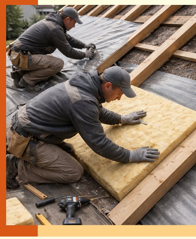 Профессиональное утепление крыши в Ачинске качественно и надежно