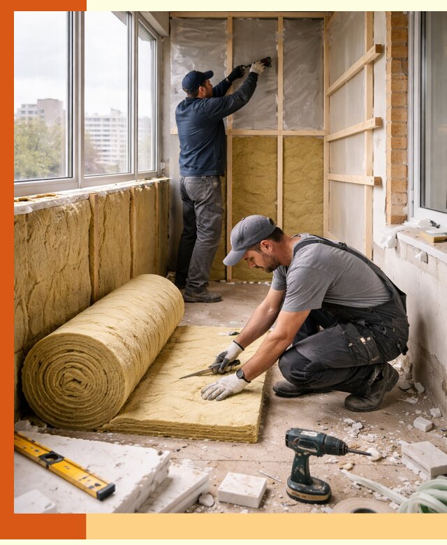 Утепление балкона под ключ в Ачинске качественно и быстро