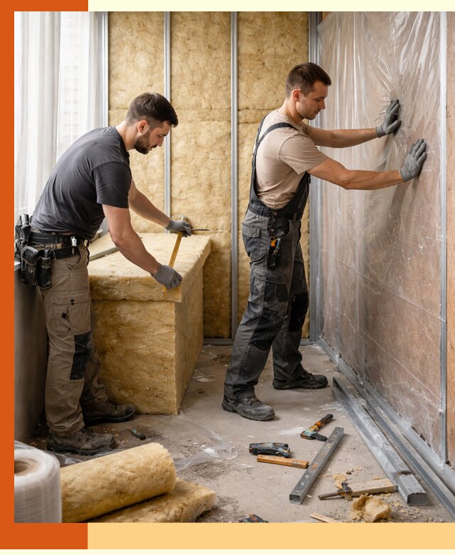 Профессиональное утепление лоджии в Ачинске эффективно и надежно