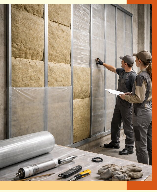 Утепление склада химсырья в Ачинске от 4559 руб. под ключ | ТепломастерЧнс