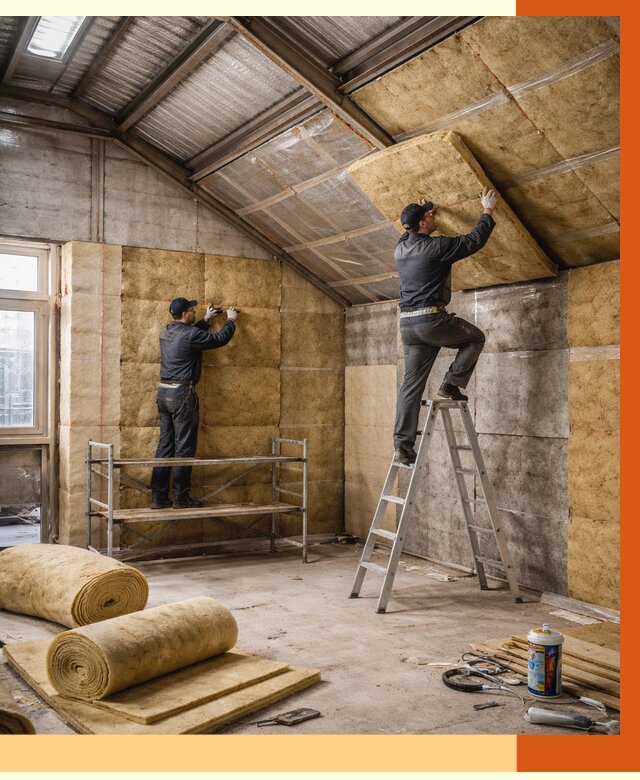 Утепление цеха под ключ в Ачинске от 187405 руб./м2 — теплоизоляция цеха | ТепломастерЧнс