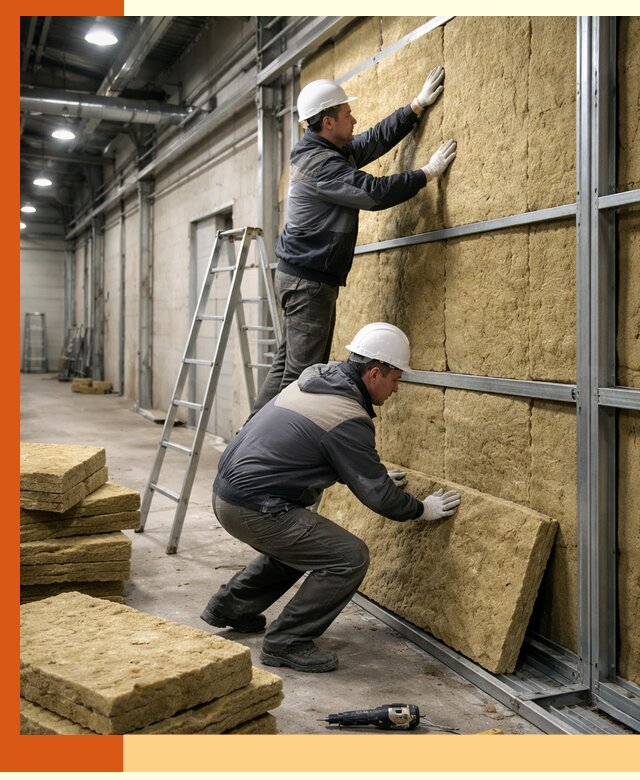 Утепление цеха под ключ в Ачинске с гарантией качества