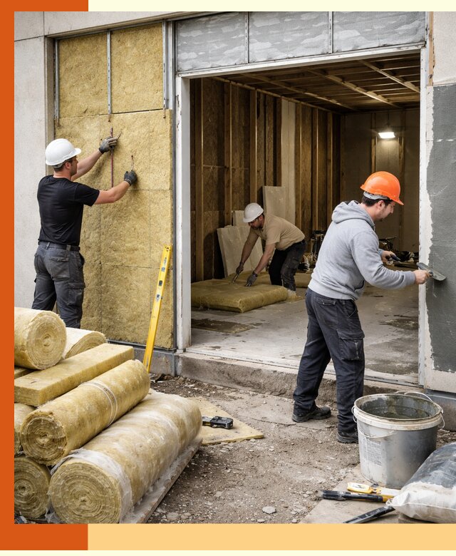 Утепление торгового павильона в Ачинске — качественно и энергоэффективно