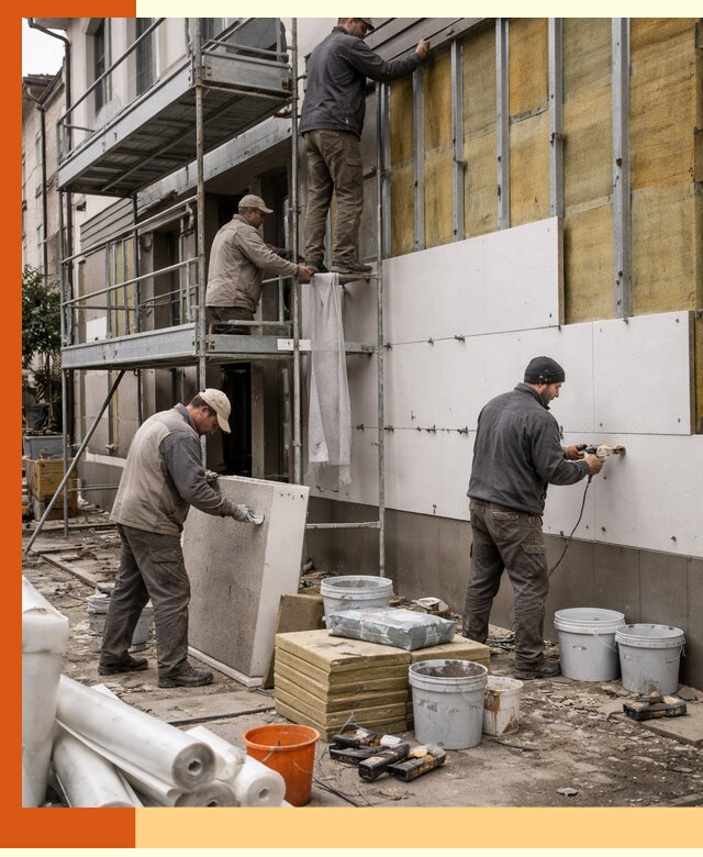 Утепление гостиницы под ключ в Ачинске с гарантией качества