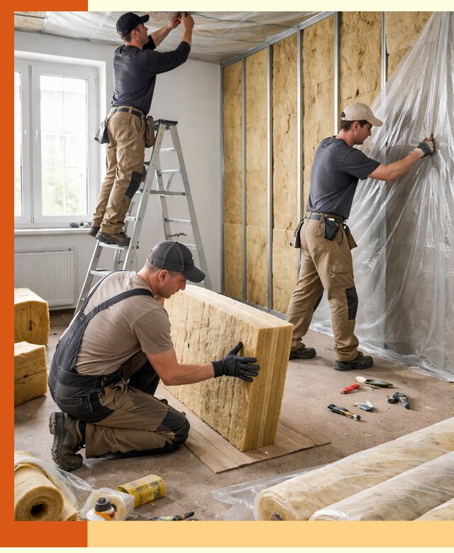 Утепление офисных помещений под ключ в Ачинске