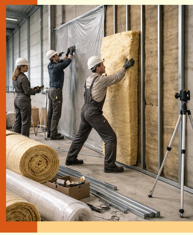 Утепление складского терминала в Ачинске профессионально и надёжно