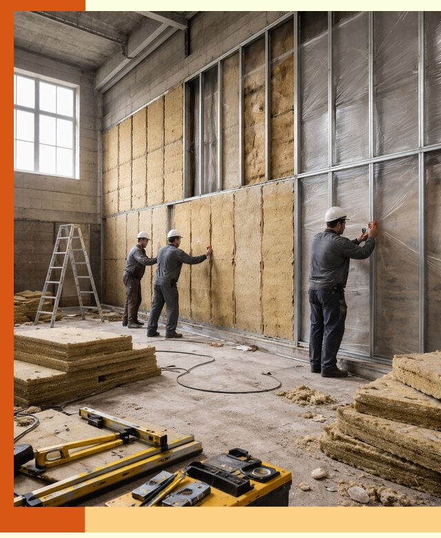 Утепление спортивного зала в Ачинске качественно и недорого