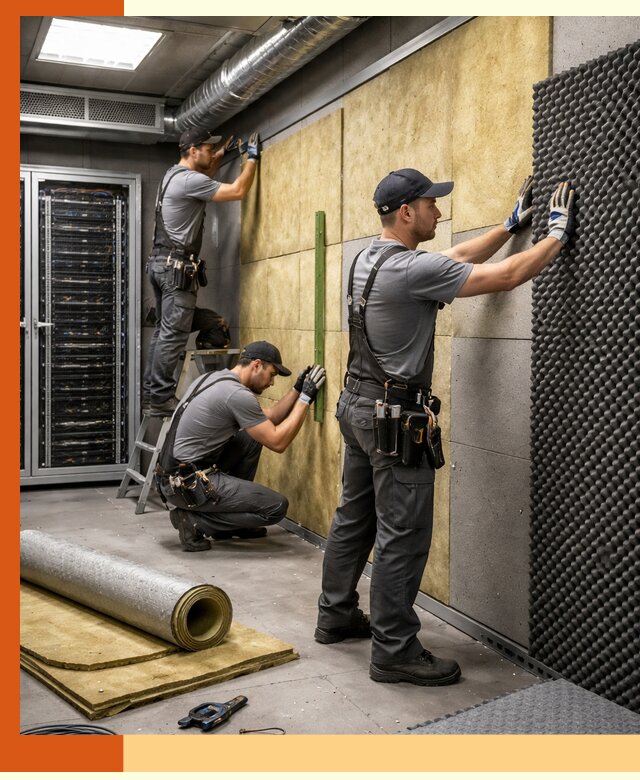 Утепление серверной комнаты профессионально в Ачинске