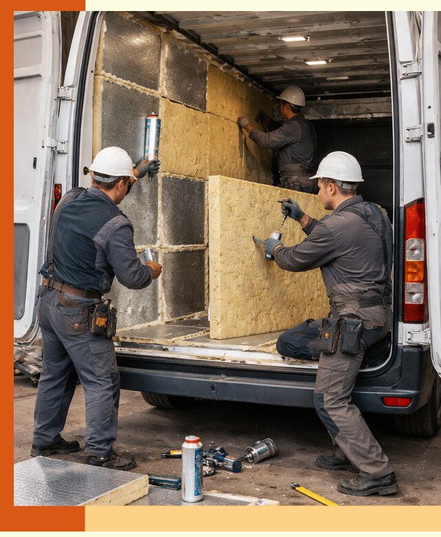 Утепление фургона-рефрижератора в Ачинске для сохранения температуры