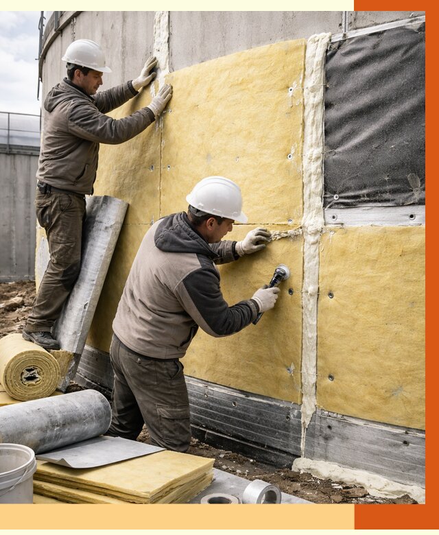 Утепление резервуара в Ачинске от 27858 руб/м2 — монтаж ППУ и комплекс под ключ | ТепломастерЧнс