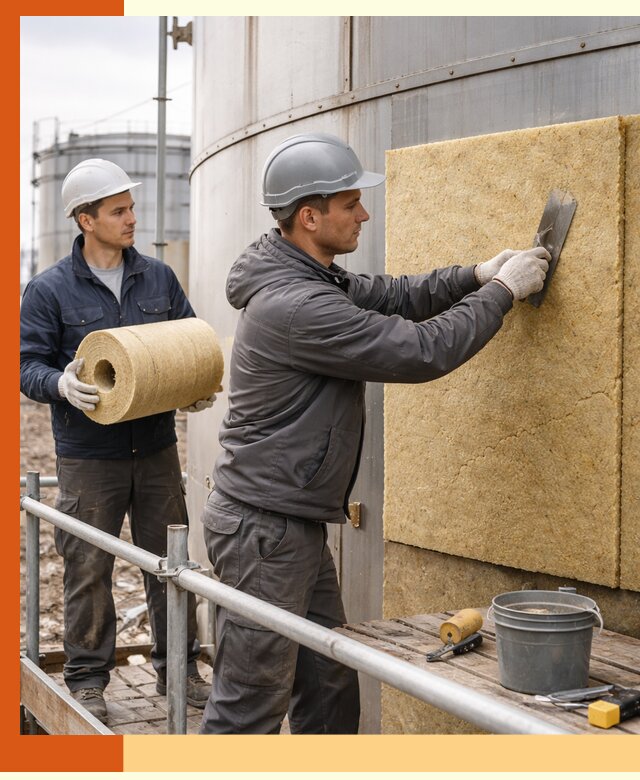 Профессиональное утепление резервуара и теплоизоляция в Ачинске
