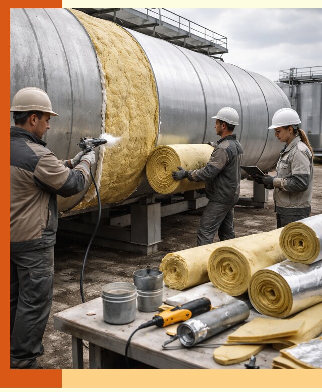 Утепление цистерны в Ачинске — утеплители и монтаж под ключ