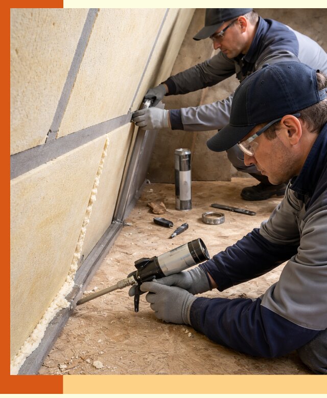 Герметизация стыков ППУ в Ачинске — надежное уплотнение швов