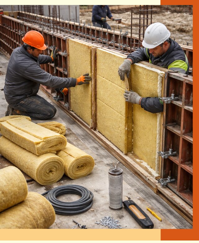 Теплоизоляция опалубки в Ачинске от 7294 руб. за м2 — услуги и монтаж | ТепломастерЧнс