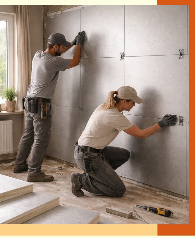 Утепление PIR панелями в Ачинске от 4255 руб. под ключ | ТепломастерЧнс