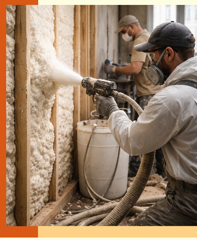 Утепление пеноизолом жилых и коммерческих объектов в Ачинске