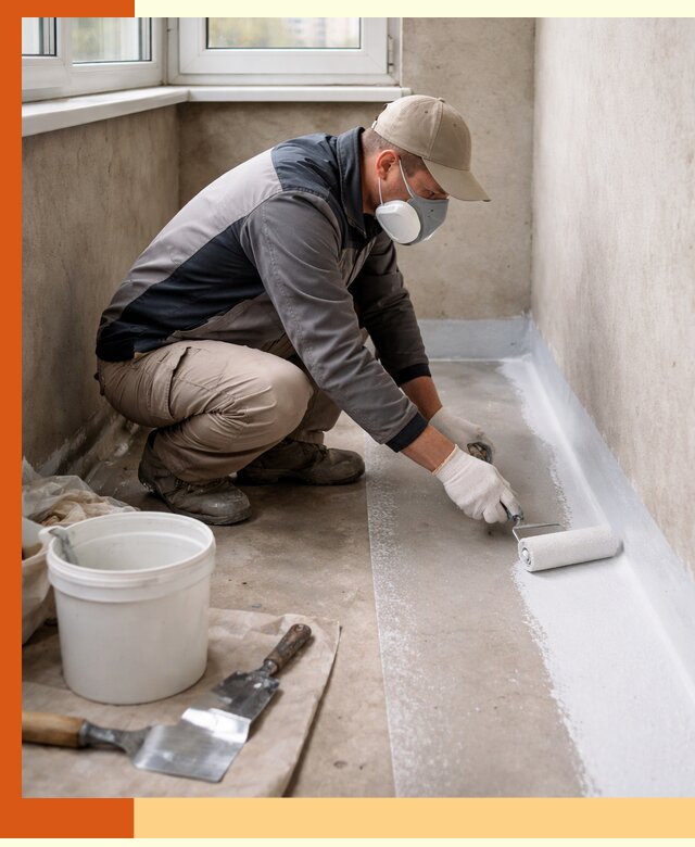 Утепление балкона жидкой теплоизоляцией в Ачинске