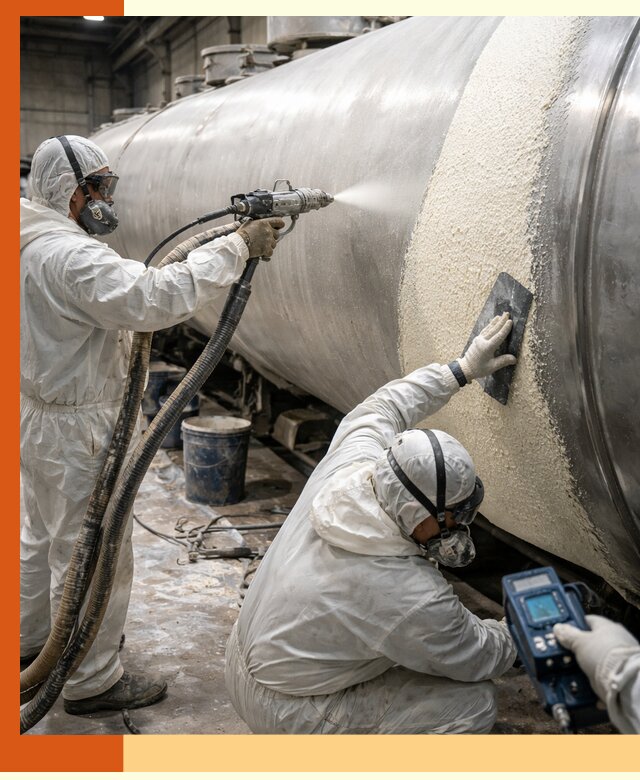 Утепление автоцистерн жидкой теплоизоляцией в Ачинске