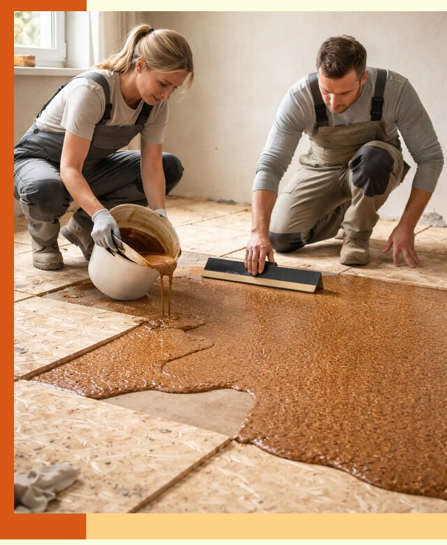 Утепление пола жидкой пробкой в Ачинске для квартир и домов