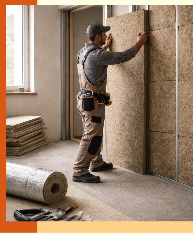 Шумоизоляция дома в Ачинске — комплексная защита от шума