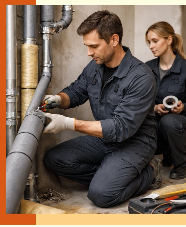 Шумоизоляция труб в Ачинске: профессиональная звукоизоляция под ключ