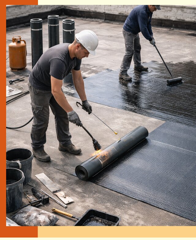 Гидроизоляция кровли в Ачинске — надежная защита от протечек