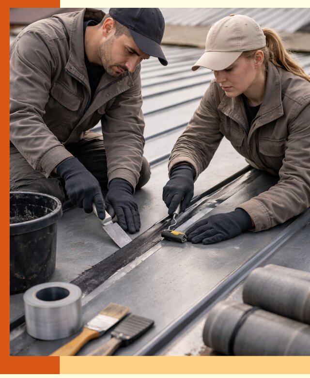 Гидроизоляция фальцевой кровли в Ачинске качественно и надежно