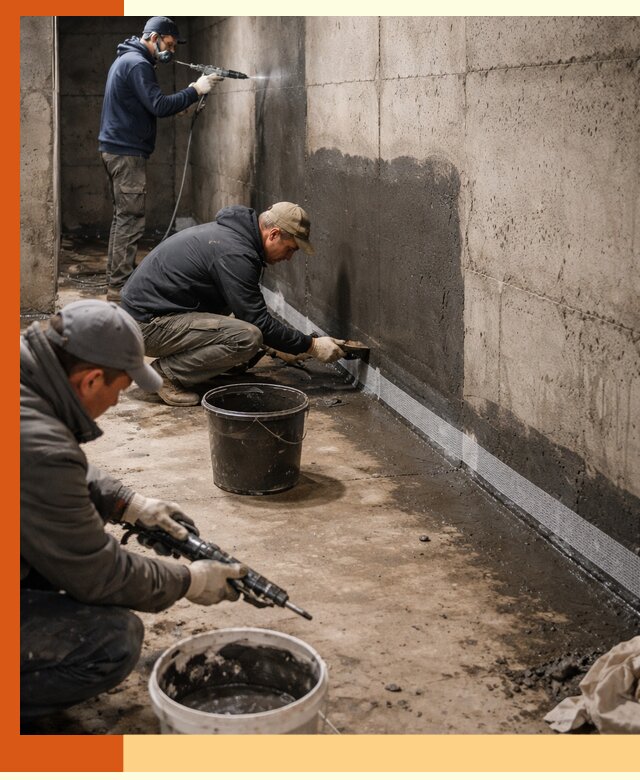 Гидроизоляция подвала в Ачинске — комплексная защита от влаги