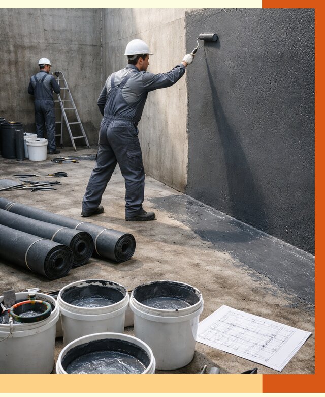 Гидроизоляция резервуара в Ачинске от 121560 руб. под ключ | ТепломастерЧнс