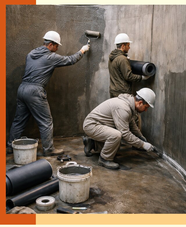 Гидроизоляция резервуара профессионально в Ачинске