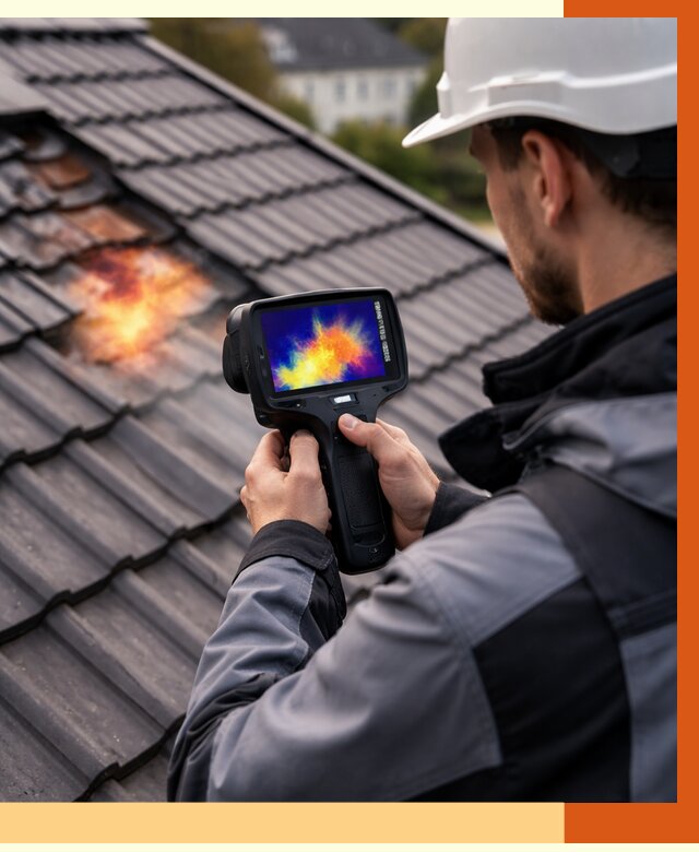 Тепловизионное обследование кровли в Ачинске от 4559 руб. — ТепломастерЧнс под ключ