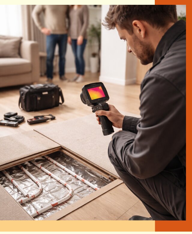 Тепловизионное обследование теплого пола в Ачинске от 4559 руб. — ТепломастерЧнс