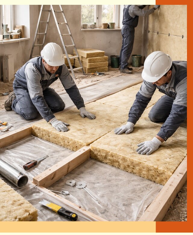 Восстановление теплоизоляции в Ачинске от 8611 руб. — ремонт утепления под ключ | ТепломастерЧнс