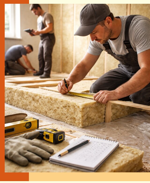 Расчет толщины утеплителя для зданий и помещений в Ачинске