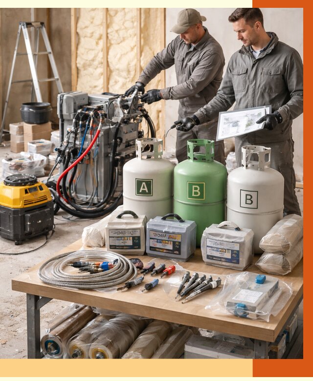 Продажа компонентов ППУ с консультацией в Ачинске от 4255 руб. | ТепломастерЧнс